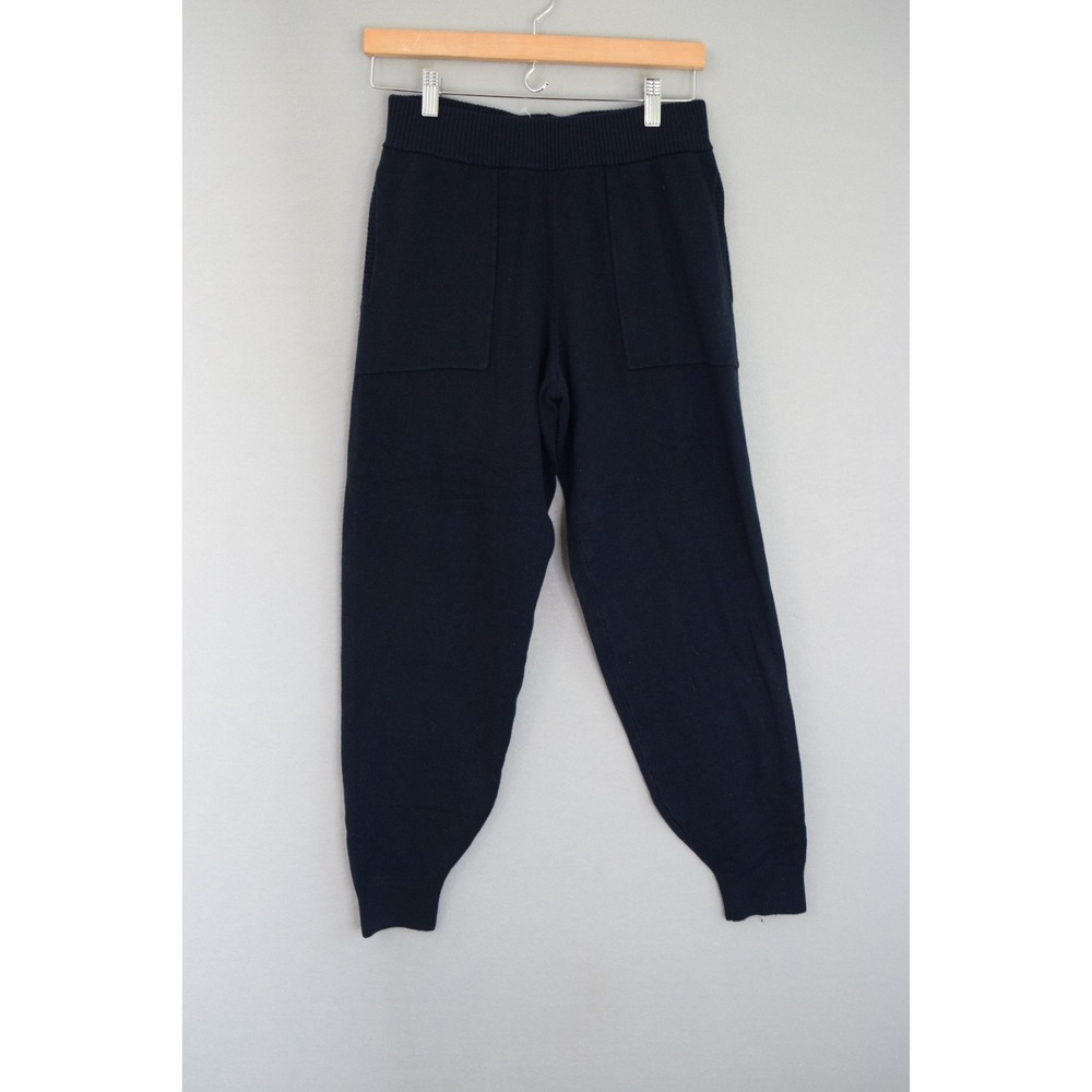 Soma Recycled Yarn Jogger S Midnight Skies Navy Blue Knit Loungewear Womens New